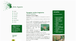Desktop Screenshot of jardinsimaginaires.com