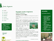 Tablet Screenshot of jardinsimaginaires.com